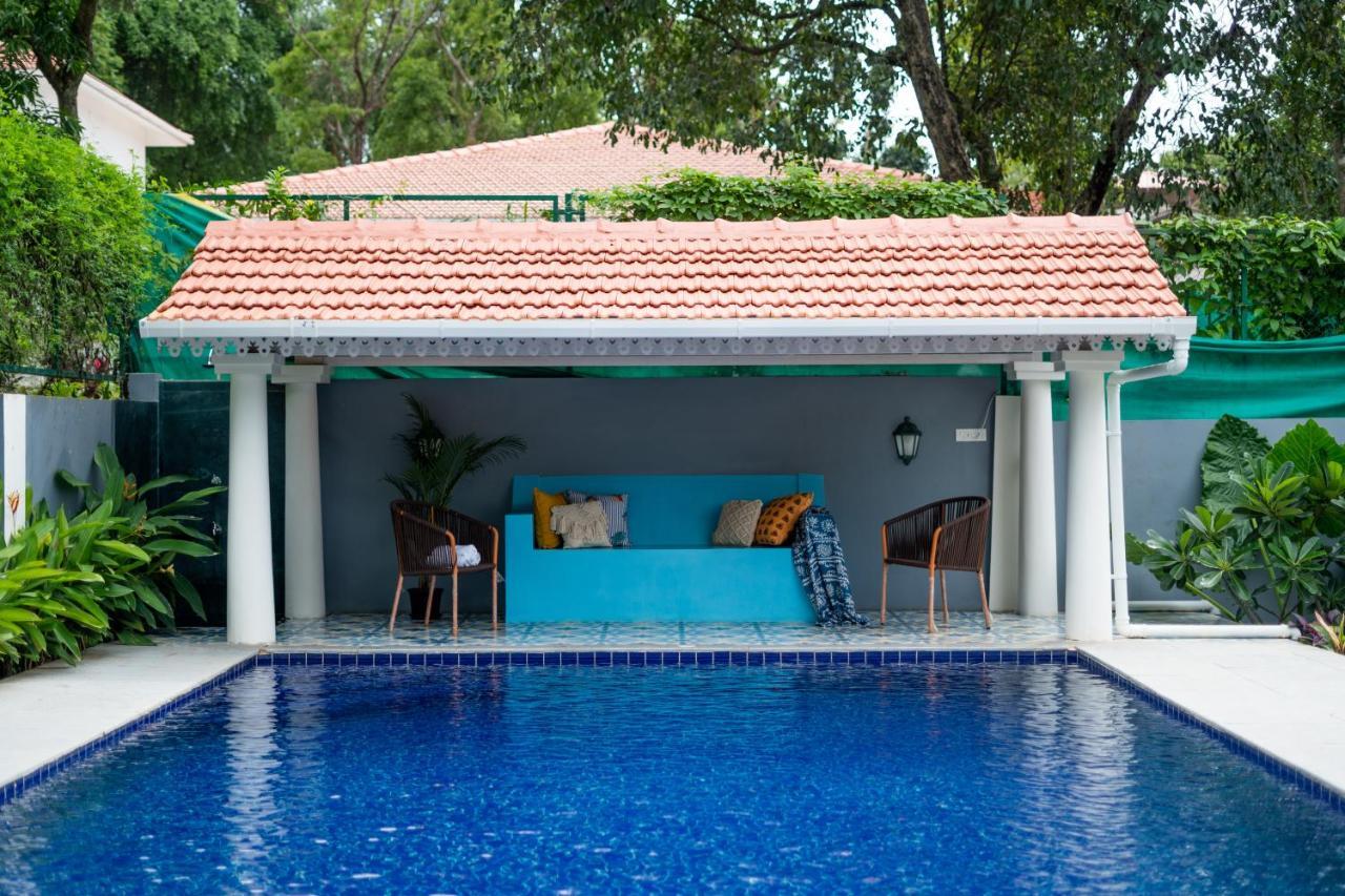 Elivaas 5 Bhk With Pvt Pool, Entertainment Room & Glass House - Bludoor Marmagao 외부 사진