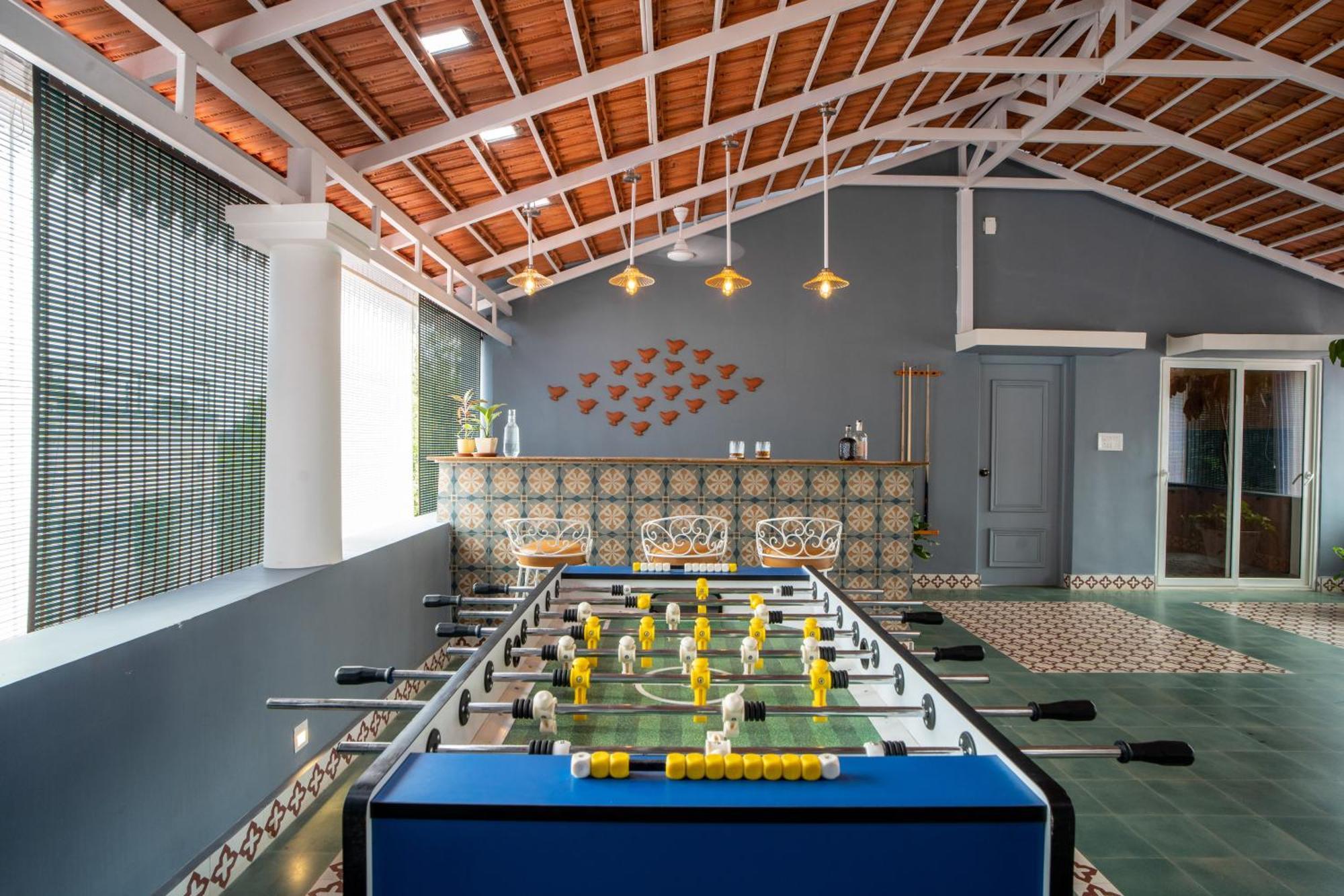 Elivaas 5 Bhk With Pvt Pool, Entertainment Room & Glass House - Bludoor Marmagao 외부 사진